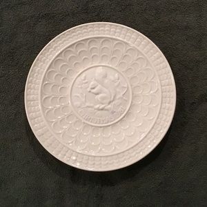 Belleek Christmas Plate 1981 The Red Squirrel (2 of 2)
